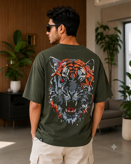 3D PRINT COTTON T SHIRT
