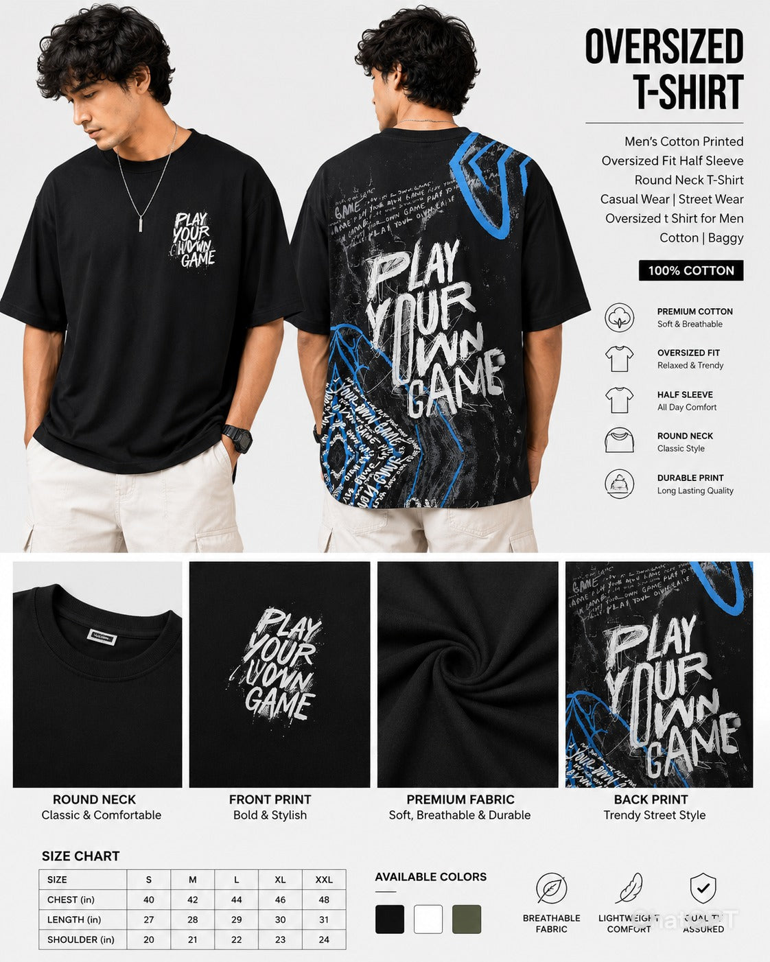 Cotton T Shirt
